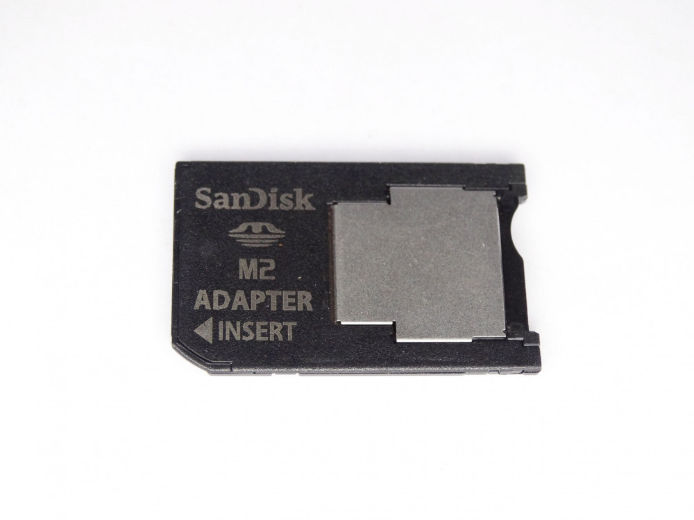 Adaptor Card memorie M2 la Memory Stick Pro Duo SanDisk