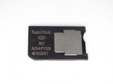Adaptor Card memorie M2 la Memory Stick Pro Duo SanDisk, Compact Flash, Sony