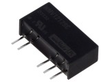 Convertor DC/DC 1W, 12V DC, 42mA, eficiență 75%