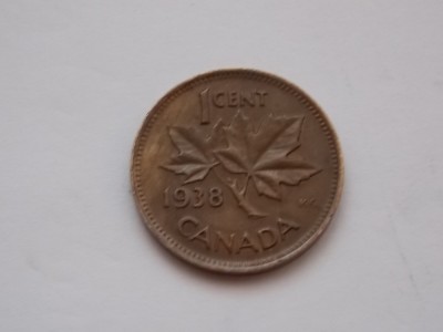 1 CENT 1938 CANADA foto