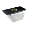 Incarcator Wireless, Fast Charging cu Ceas Digital si Termometru incorporat, 11 x 8 x 6.5 cm, Alb