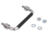 Manetă Oțel Cromat 43mm x 120mm x 10mm Fixare Șurub M8