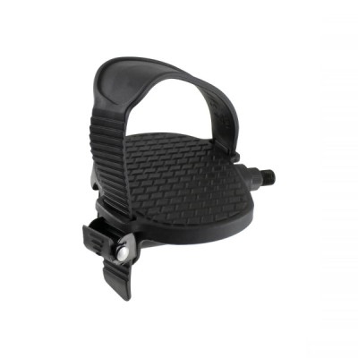 Pedale Xerama pentru bicicleta medicinala, rasina, culoare negru, filet 1/2 Cod:421510321RM foto