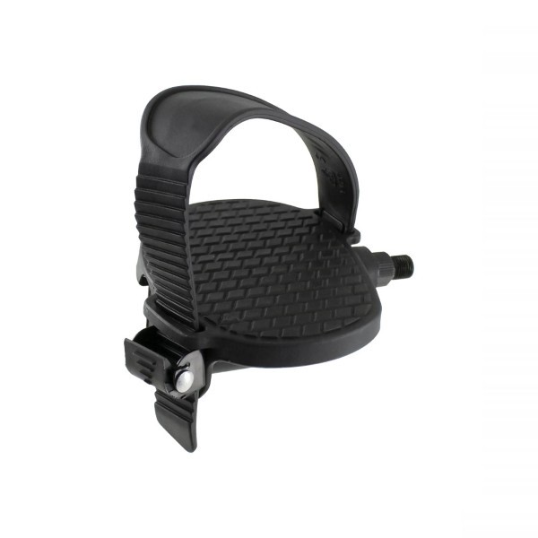 Pedale Xerama pentru bicicleta medicinala, rasina, culoare negru, filet 1/2 Cod:421510321RM