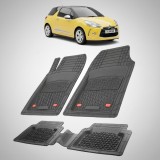Cumpara ieftin Covorase Citroen DS3 Hatchback 3 Usi Pre-Facelift Compatibile 2010-2014 | Black