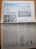 ziarul adevarul de duminica 21 ianuarie 1990