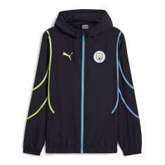 Manchester City geacă de fotbal pentru bărbați Pre-Match navy - S