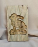MATRITA DIN LEMN PENTRU TURTA DULCE SAU PENTRU DECOR, SCULPTATA MANUAL