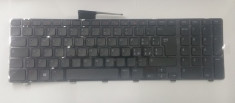 Tastatura laptop noua Dell 17R N7110 XPS 17 L702X 5720 Vostro 3750 DP/N 6DYR3 Italia foto