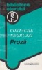 Proza - Costache Negruzzi