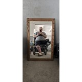 Oglinda cu rama de Lemn 97 X 61.5 cm