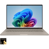 Laptop ASUS Zenbook A14 UX3407RA cu procesor Snapdragon&reg; X Elite X1E 78 100 pana la 3.4GHz, 14&amp;#039;&amp;#039;, WUXGA, OLED, 16GB LPDDR5X RAM, 1TB SSD, Qu
