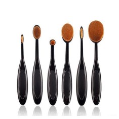 Set 6 pensule Ovale Profesionale pentru Make-up
