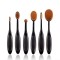 Set 6 pensule Ovale Profesionale pentru Make-up