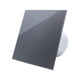 Ventilator baie Ecovent DECORA O100 Silent, senzor umiditate, timer, clapeta antiretur, 93 m &sup3; h, gri