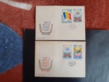 1967 - 20 de ani de la Proclamarea Republicii - FDC-uri