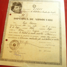 Diploma de Absolvire a Scolii Tehnice de Arhitectura Bucuresti 1963