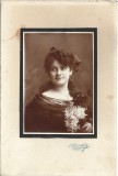 A3119N T&acirc;nără rom&acirc;ncă, 1920, studio Naschitz, Lugoj