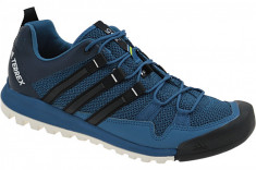 Pantofi de trekking adidas Terrex Solo BB5562 albastru marin foto