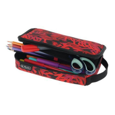 Penar tip etui 2 go, motiv graffiti rosu/negru foto