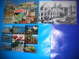 HOPCT LOT NR 935 MONACO/MONTE CARLO -3 CARTI POSTALE-CIRCULATE