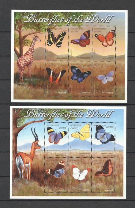 MOZAMBIC 2000 FAUNA INSECTE FLUTURI