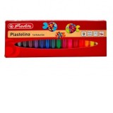 Plastilina, set 16 culori, in cutie de carton