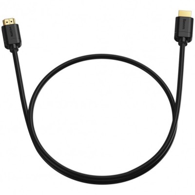 Cablu Video Baseus High Definition, HDMI - HDMI, 8K, 1m, Negru CAKGQ-J01 foto