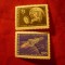 Serie Bulgaria 1961 - Cosmos - Vostok 2 , 2 valori