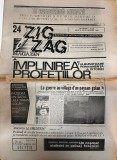 Zig Zag Magazin nr 24 Almanah 1990 16 pagini romana stare buna