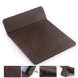 Mousepad cu incarcare Wireless Qi, culoare imitatie de lemn - maro