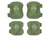 Set Cotiere si Genunchiere Model C 8Fields Olive