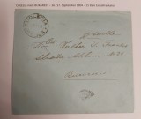 Romania 1904 - Scrisoare circulata COLELIA-BUCURESTI
