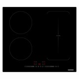 Plita incorporabila Heinner HBHI-M4ZB1FXTC, Inductie, 4 zone de gatit, Bridge, Boost, Control touch, Timer, Protectie copii, Indicator caldura rezidua