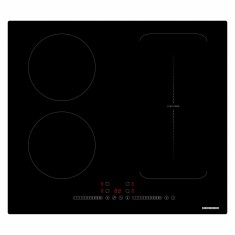 Plita incorporabila Heinner HBHI-M4ZB1FXTC, Inductie, 4 zone de gatit, Bridge, Boost, Control touch, Timer, Protectie copii, Indicator caldura rezidua