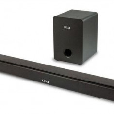 Soundbar 2.1 akai asb-6wsw cu bluetooth 5.0 (pana la 10m) putere 70w port usb/hdmi/aux (3.5mm)