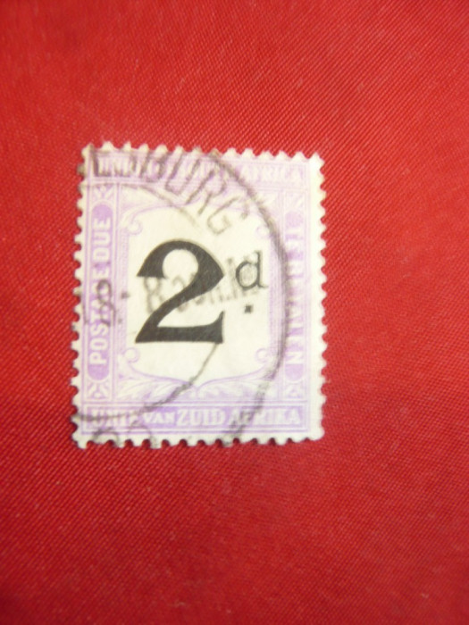 Timbru 2p.lila 1934 Africa Sud colonie Marea Britanie ,stampilat