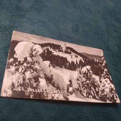 CARTE POSTALA FELICITARE CIRCULATA foto