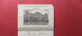 Bucuresti Reclama Grand hotel Boulevard Bertola 1900 Corespondenta Envelope, Circulata, Printata