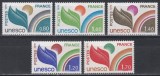 Franta 1976,1978 - UNESCO, 2 Serii, MNH