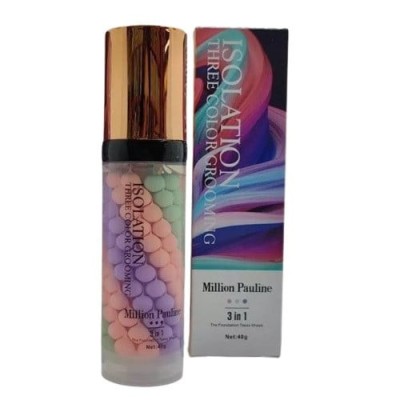 Primer Machiaj Fond de Ten, Million Pauline, Isolation Three Color Grooming, 40 g foto