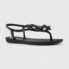 Ipanema sandale DUO FLOWERS femei, culoarea negru, 83565-AS017