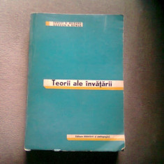 TEORII ALE INVATARII - ERNEST R. HILGARD