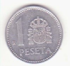 Spania 1 peseta 1986 - Juan Carlos I