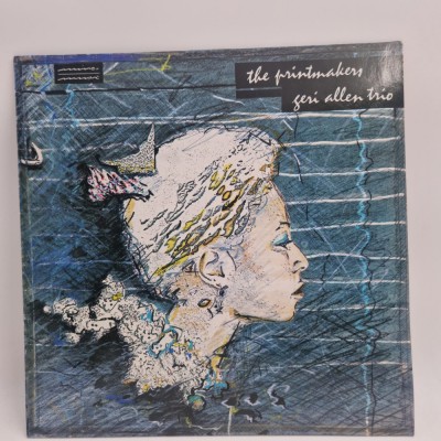 Geri Allen Trio &amp;lrm;&amp;ndash; The Printmakers NM / NM vinil LP disc Minor Germania 1984 jazz contemporan foto
