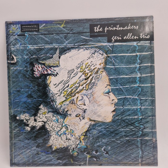 Geri Allen Trio &lrm;&ndash; The Printmakers NM / NM vinil LP disc Minor Germania 1984 jazz contemporan