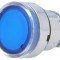 Comutator de Apăsare 22mm Albastru