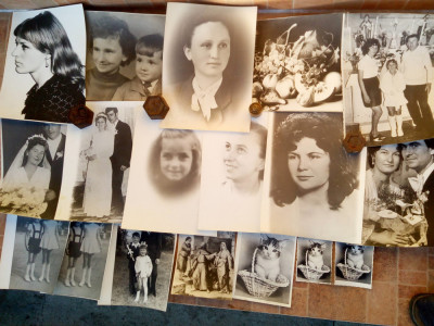 Poze foto fotografii alb negru negative vechi vintage hartie Azomures Arfo foto