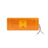 Lampa LED laterala galbena 24V pentru camion, remorca si semnalizare