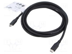 Cablu USB 3.2 USB C 3m Goobay 10Gbps negru